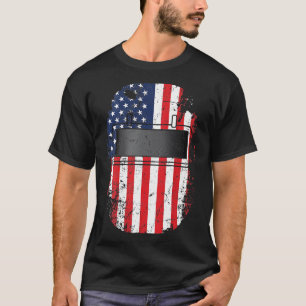 Schweißergeschenke Lustiges Schweißbild auf dem Rü T-Shirt