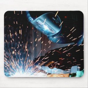 Schweißfunken Mousepad