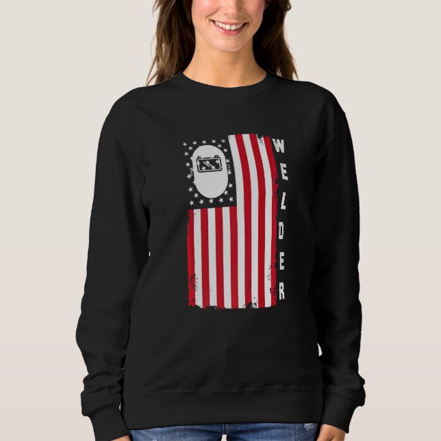 Schweißgerät-Bediener 28 Sweatshirt (Vorderseite)