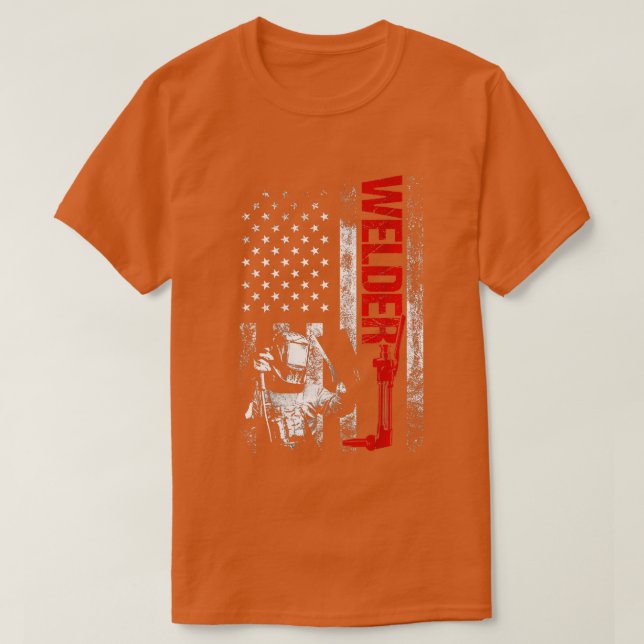 Schweißgeschenke Fabrikator-Schweißdesign auf der  T-Shirt (Design vorne)