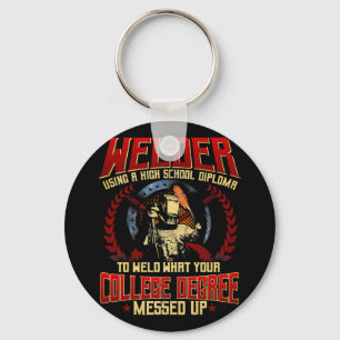 Schweißgeschenke Lustige Sprüche Vintag Weld Fabri Schlüsselanhänger