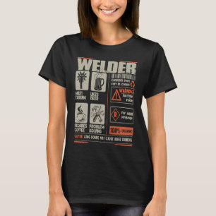 Schweißhemd Ich bin ein Multitasking-Schweißer T-Shirt