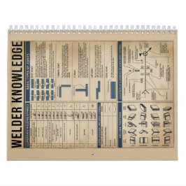 Schweißkunde Vintag ART Kalender