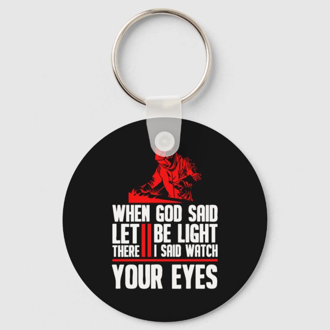 Schweißnähte Schlüsselanhänger (Vorderseite)