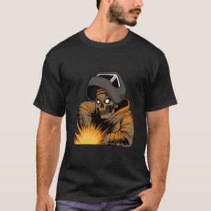 Schweißschädel - Metallarbeitnehmerschweider T-Shirt