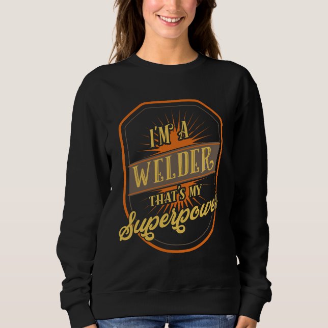Schweißschweißen Sweatshirt (Vorderseite)