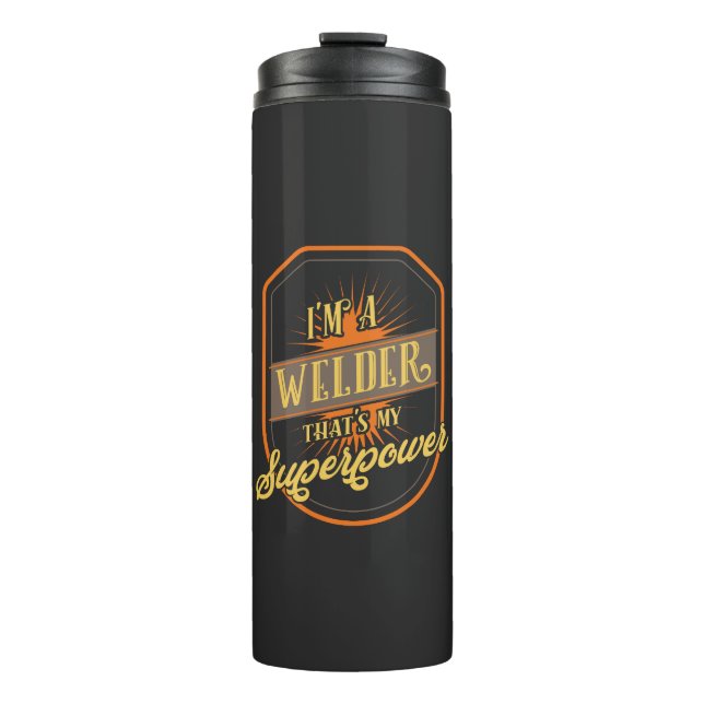 Schweißschweißen Thermosbecher (Vorderseite)