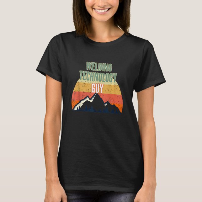 Schweißtechnik für Männer - Typ T-Shirt (Vorderseite)