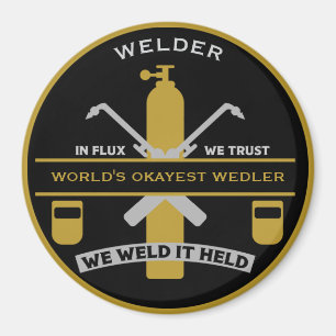 Schweißwitz-Geschenk Magnet