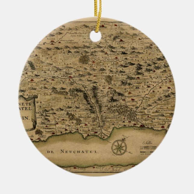 Schweiz 1700 keramik ornament (Vorne)