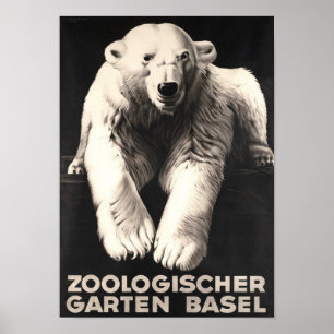 " Schweiz: 1874/heute Basel - Zoologische Garten Poster