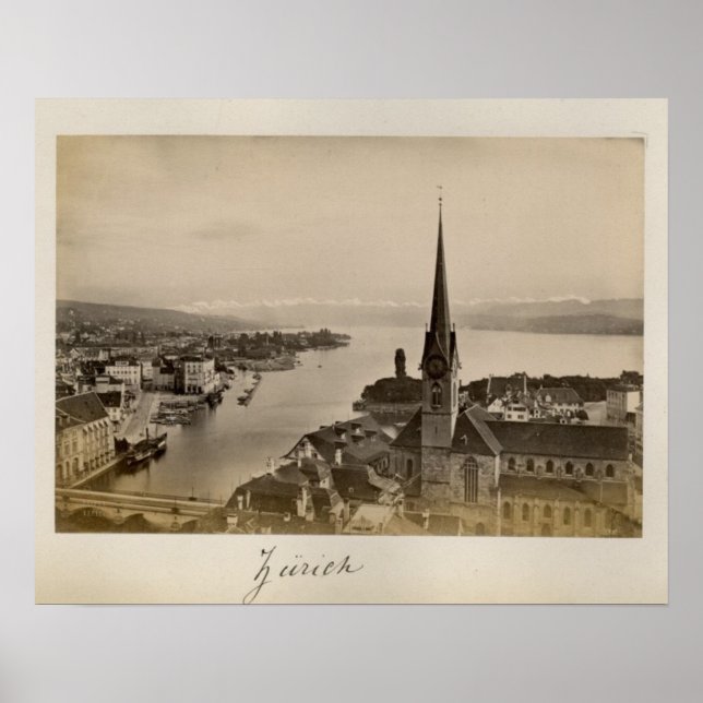 Schweiz 1908, Zürich Poster (Vorne)