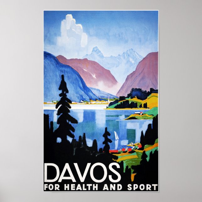 " Schweiz: 2022/heute - Davos Sommer Reise ... Poster (Vorne)