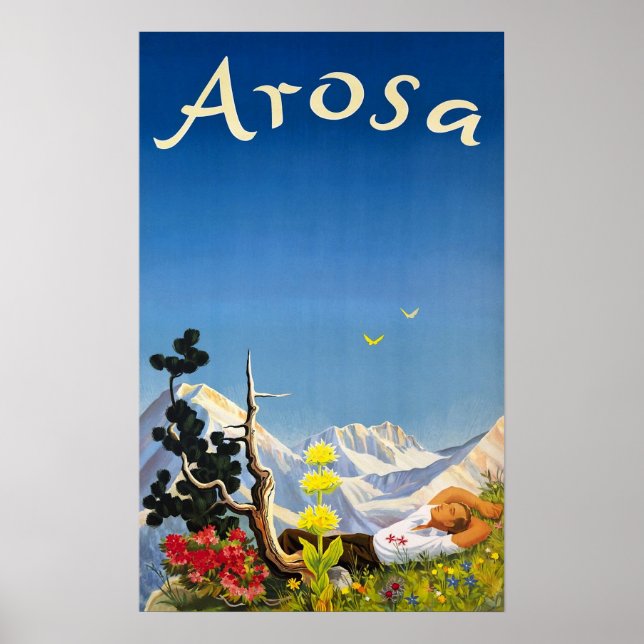 " Schweiz: 2022/heute Graubünden - Arosa Sommer... Poster (Vorne)