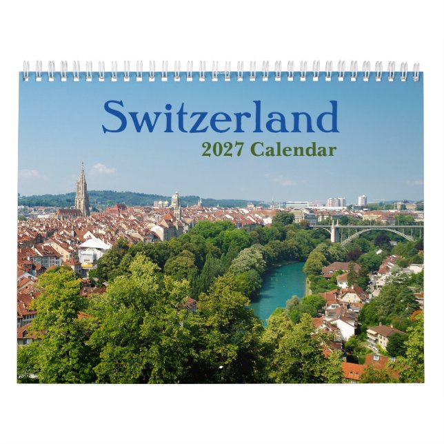 Schweiz 2027 Kalender (Titelbild)
