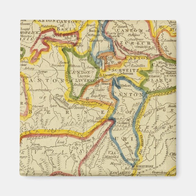 Schweiz 21 magnet (Vorne)