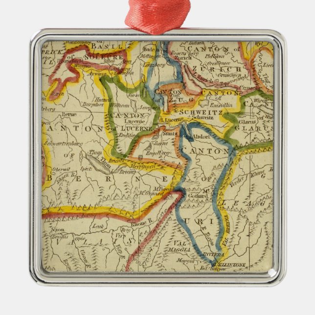 Schweiz 21 silbernes ornament (Vorne)