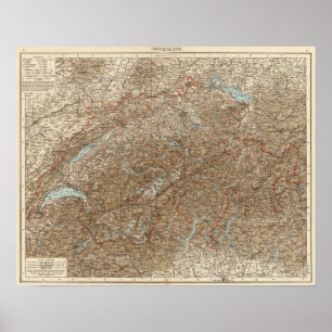 Schweiz 25 poster