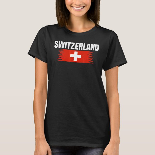 Schweiz 3 T-Shirt (Vorderseite)
