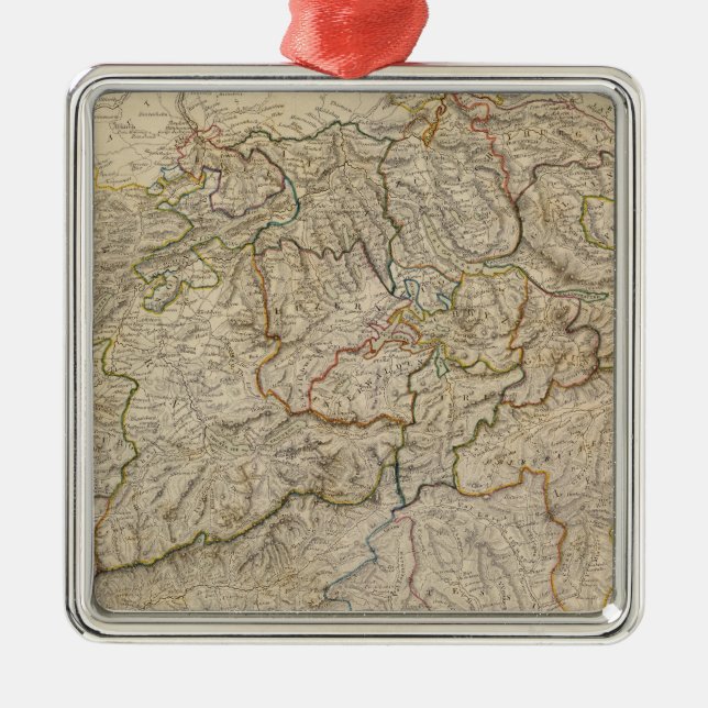 Schweiz 7 silbernes ornament (Vorne)