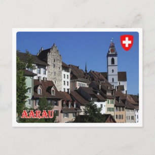 Schweiz - Aarau Postkarte