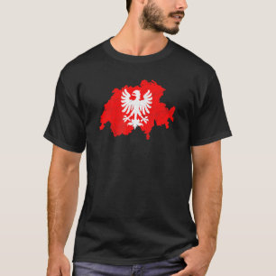 Schweiz Adler Schweiz Flagge Europa T-Shirt