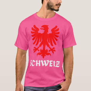 Schweiz Adler Schweizer Flagge Stolz T-Shirt