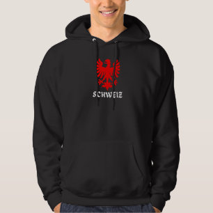 Schweiz Adler Schweizer Flaggenpreis Hoodie