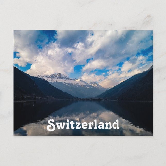 Schweiz Alpen / Schweizer Alpen Postkarte (Vorderseite)