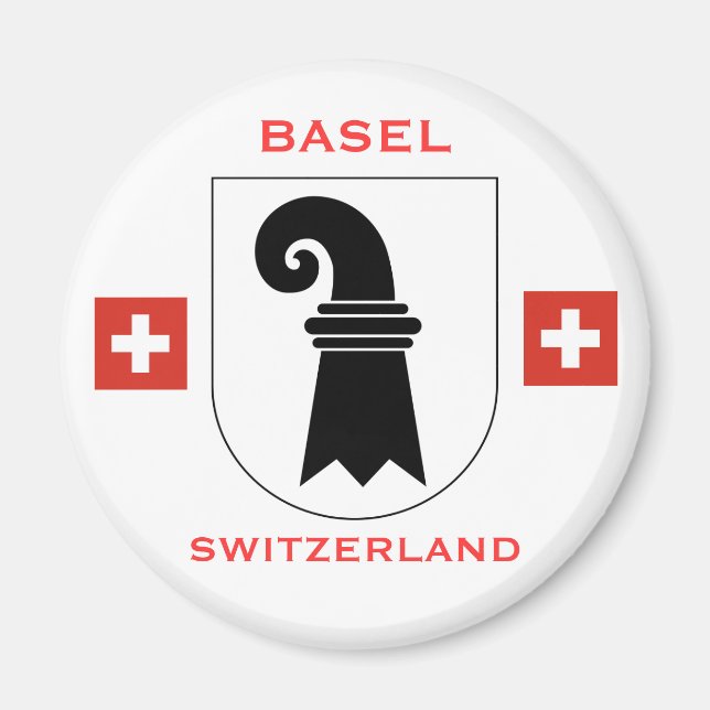 SCHWEIZ - BASEL-Magnet Magnet (Vorne)