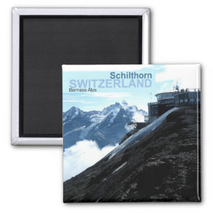 Schweiz Berner Alpen Foto Reisemagnete Magnet