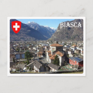 Schweiz - Biasca - Postkarte