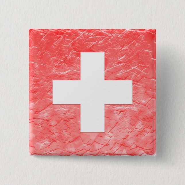 Schweiz Button (Vorderseite)