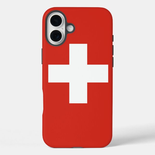 Schweiz Case-Mate iPhone Hülle (Rückseite)