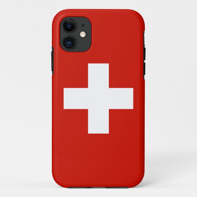 Schweiz Case-Mate iPhone Hülle (Rückseite)