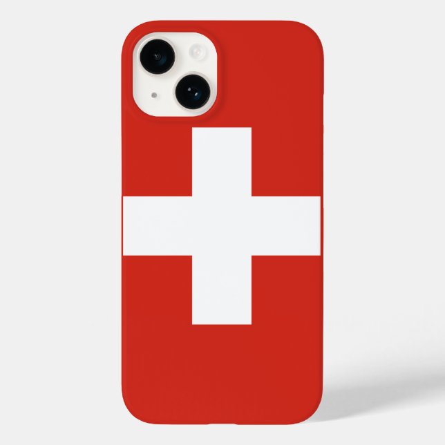 Schweiz Case-Mate iPhone Hülle (Rückseite)