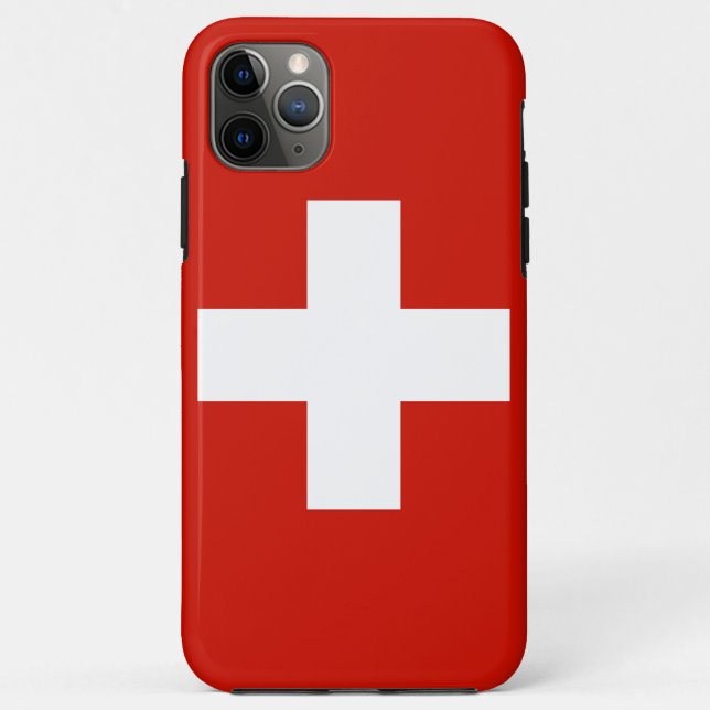 Schweiz Case-Mate iPhone Hülle (Rückseite)