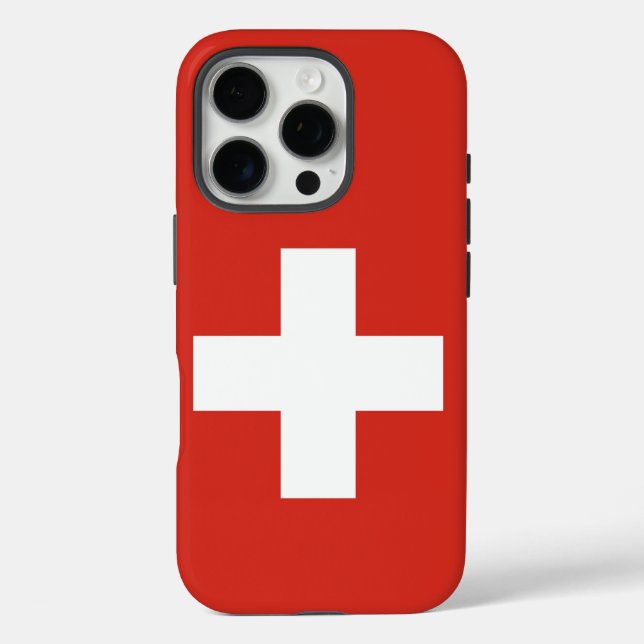 Schweiz Case-Mate iPhone Hülle (Rückseite)