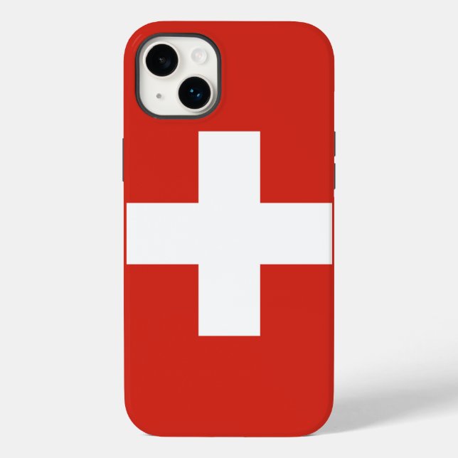 Schweiz Case-Mate iPhone Hülle (Rückseite)