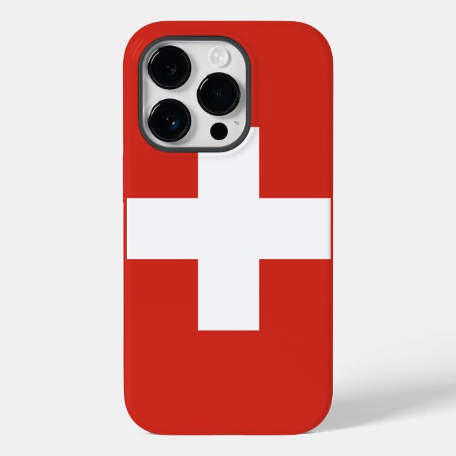 Schweiz Case-Mate iPhone Hülle (Rückseite)