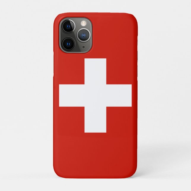 Schweiz Case-Mate iPhone Hülle (Rückseite)