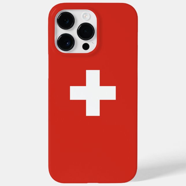 Schweiz Case-Mate iPhone Hülle (Rückseite)