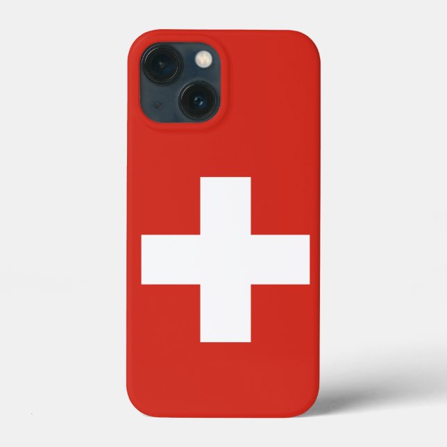 Schweiz Case-Mate iPhone Hülle (Rückseite)