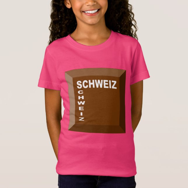 SCHWEIZ (CH) T-Shirt (Vorderseite)