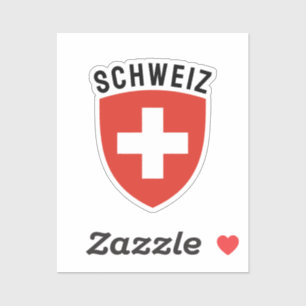 Schweiz (Deutschsprachige Schweiz) Aufkleber
