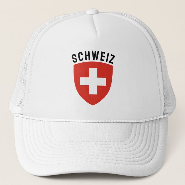 Schweiz (Deutschsprachige Schweiz) Truckerkappe (Vorderseite)