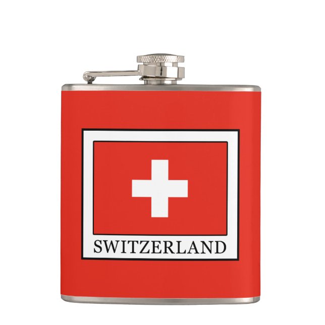 Schweiz Flachmann (Vorderseite)