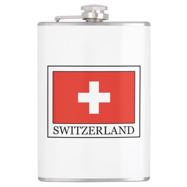 Schweiz Flachmann (Vorderseite)