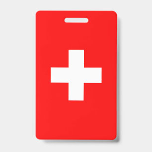 Schweiz Flagge Ausweis