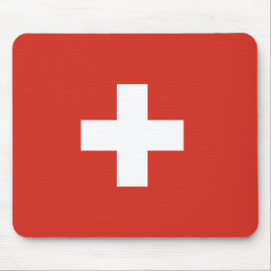Schweiz-Flagge Mousepad